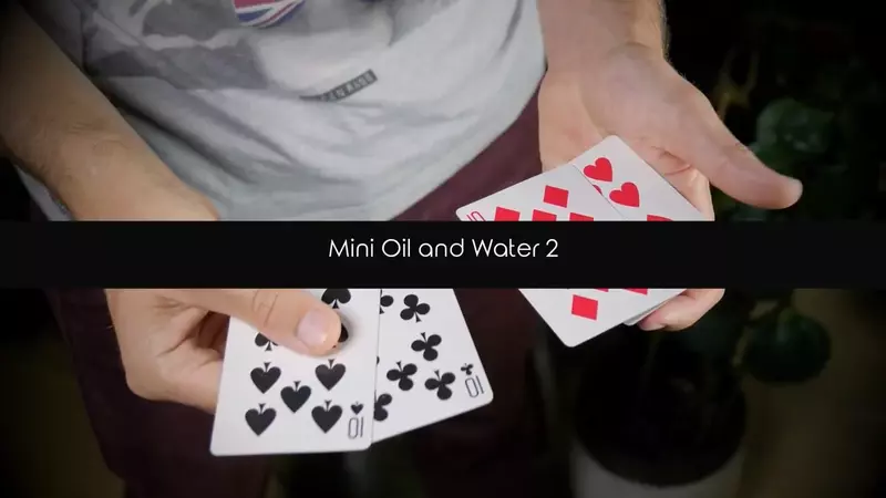 Control de cascada por Yoann F, Control Drable por Ollie Mealing,Mini Oil & Water 2 por Yoann F,OneHand work-yoann F magic tricks