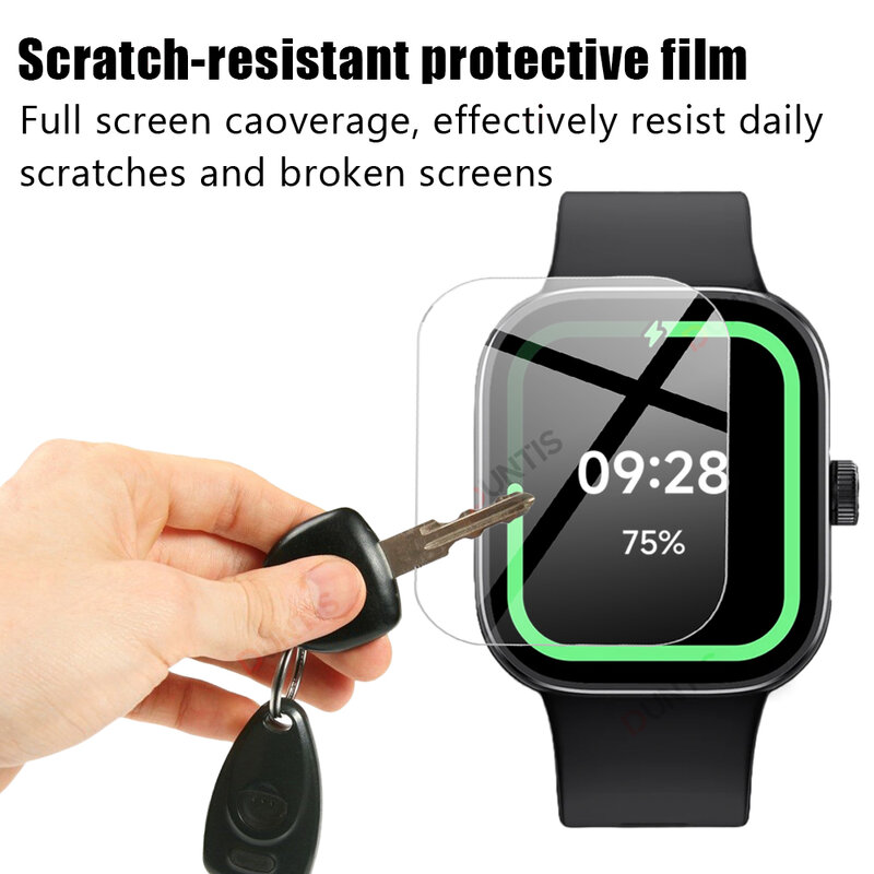 2.5D Tempered Glass Film for Xiaomi Redmi Watch 4 HD Screen Protector for Mi Redmi Watch 4 Anti-scratch Protective Glass