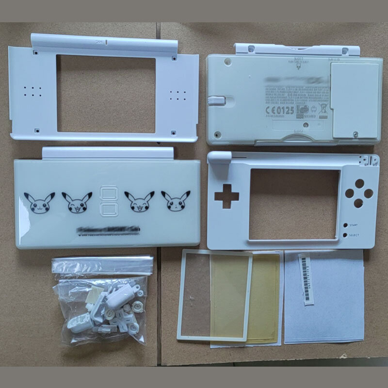 Pièces de rechange complètes pour Nintendo DS Lite N DSL, kit de boîtier avec tournevis, coque, plusieurs couleurs
