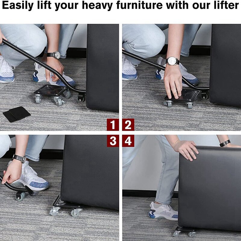 Furniture Tool Furniture For Heavy Furniture Furniture Moving Kit Parts For Hard Floor Surfaces, Move Heavy Quickly