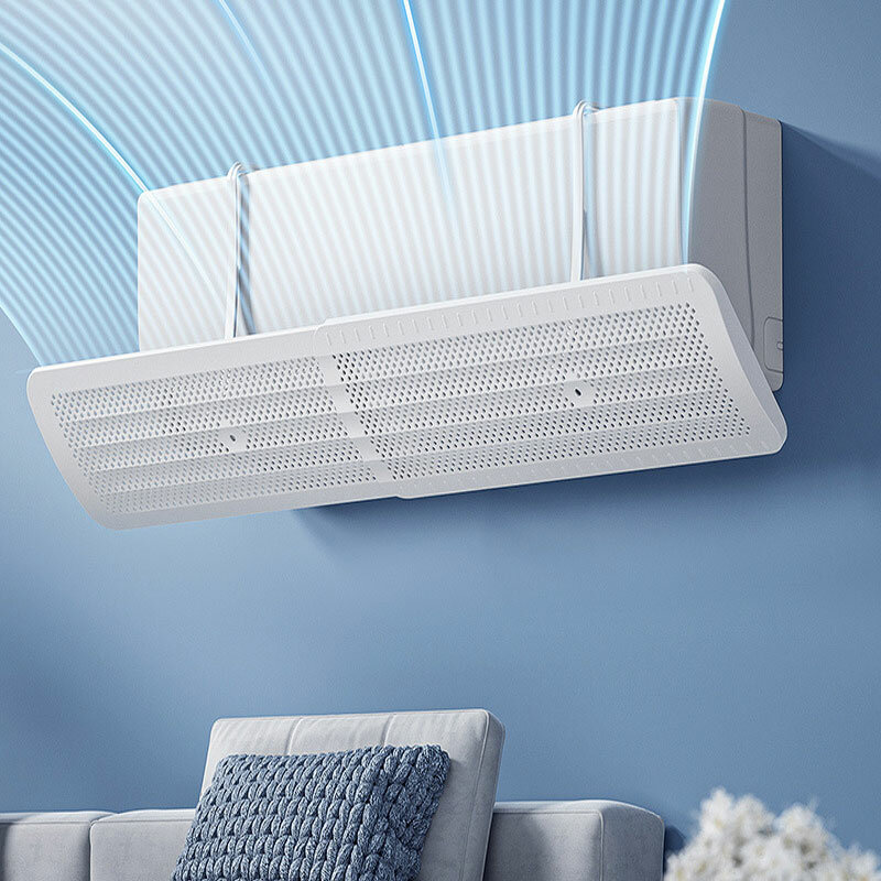 1Pc Home Airconditioner Winddeflector, Baby Anti Direct Blazen Verstelbare Luchtgeleidingskap, Uitlaat Baffle, Wind-En Stofkap