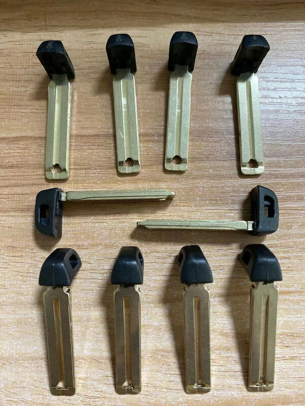 Keychannel-Hoja de llave de coche de inserción, TOY48, TOY40, HY22, emergencia remota inteligente, hoja Keylessgo, Toyota Lexus, proximidad, 10 piezas