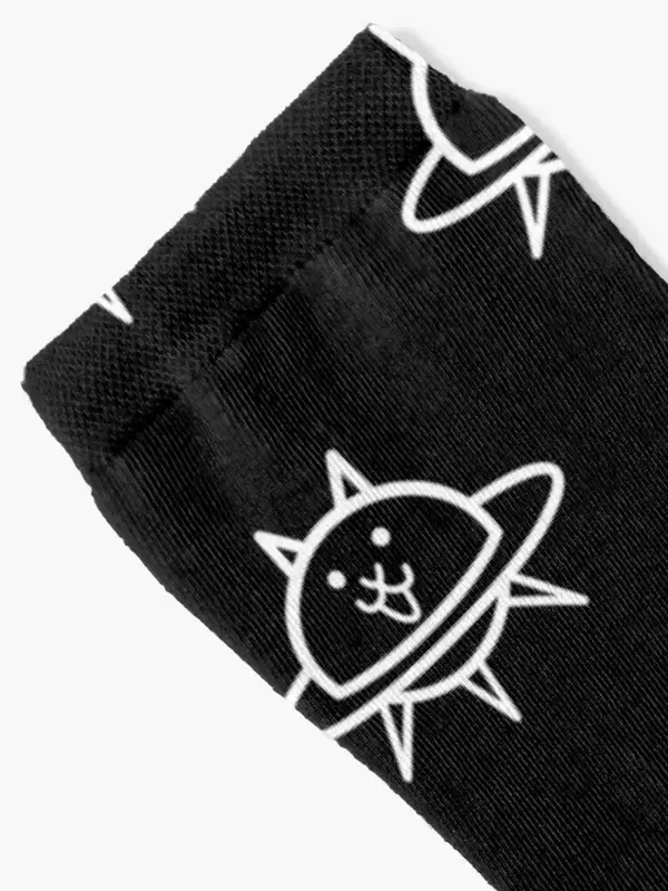 UFO Katze, dunkle Socken Winter geschenke lustige Socke Designer Mann Socken Frauen