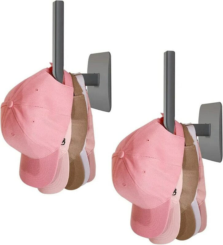 Appendiabiti per berretti da Baseball ganci per cappelli adesivi per cappellini da parete appendiabiti Organizer per cappelli senza foratura per armadio porta