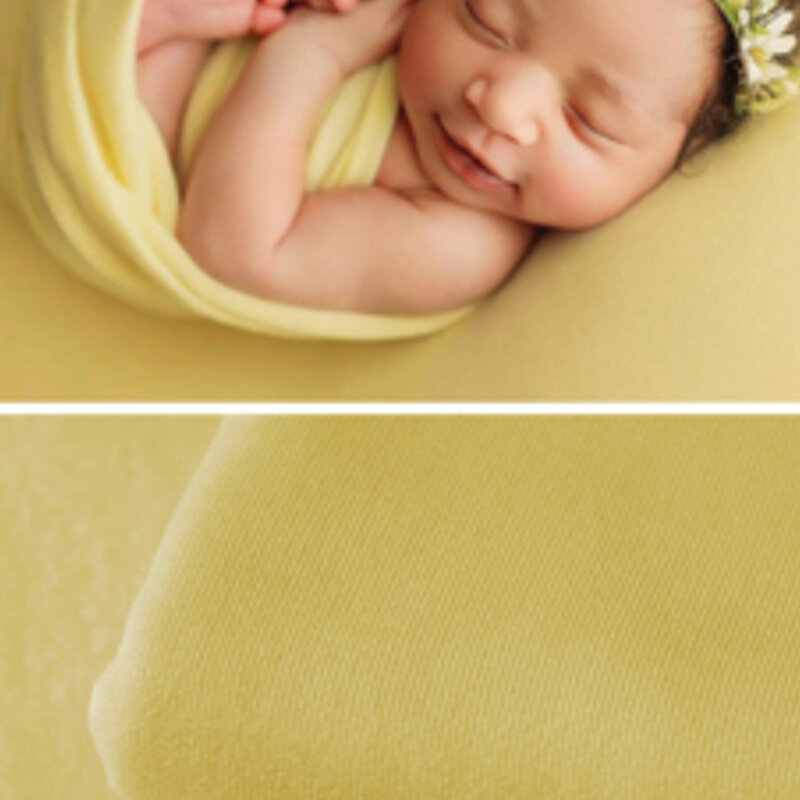 Newborn Supplies Studio Photography Props Solid Color Wrapped Cloth Newborn Full Moon Photography Props Hundred Days Background