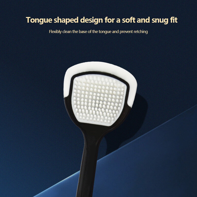 Tongue Scraper For Adult Household Cleaning Tongue Coating Tongue Scraper Brush Tongue Coating Brush Oral Hygien Cleaning Tool