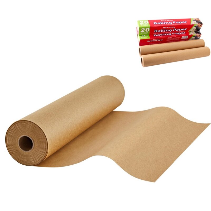 Bakplaten Bakpapier, Antiaanbaklaag Voorgesneden Bakpapier, Voor Het Bakken Van Een Luchtfriteuse Dampende Broodkop Cakekoekje