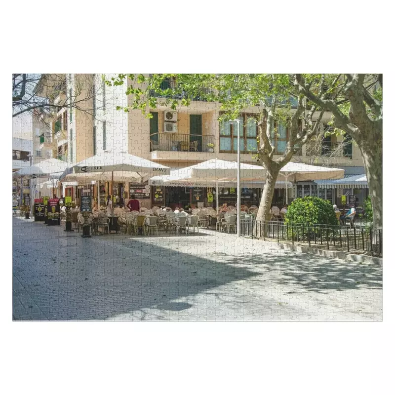 Bony's In Puerto Pollensa Square Jigsaw Puzzle With Personalized Photo Custom Gifts Puzzle