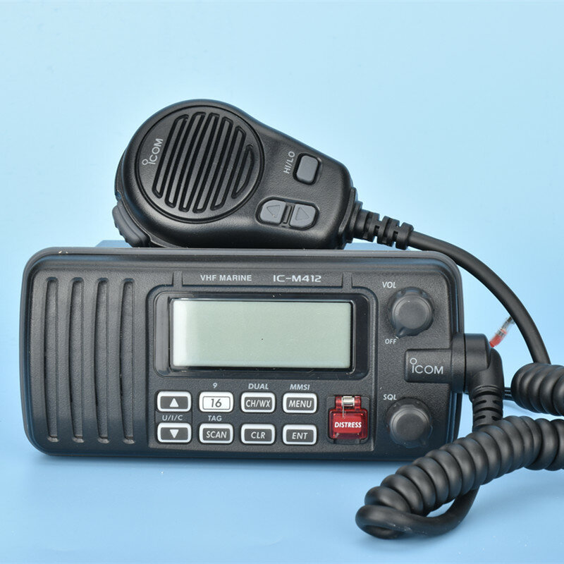 IC-M412 marine VHF stazione montata su veicolo walkie-talkie piattaforma navale impermeabile marittima VHF radio port land