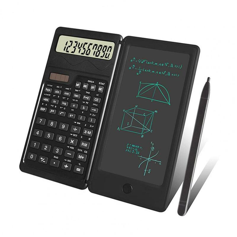 Calculadora Estudante Compacta com Display LED, Calculadora Científica, Fácil de Ler