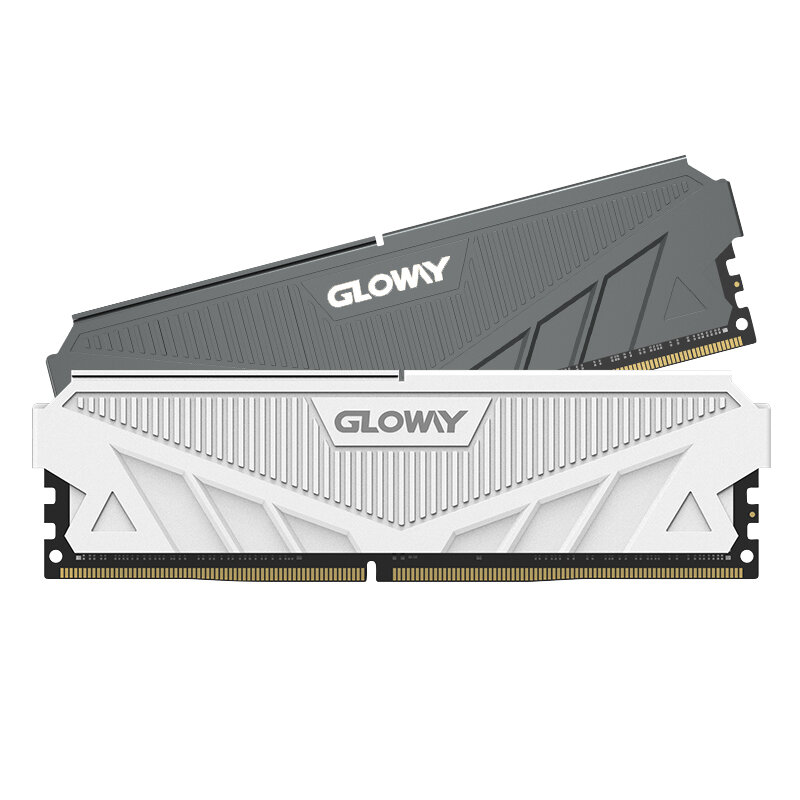 Gloway-Gaming RAM com dissipador de calor, Série G1, 16GB, 8GB, 3200MHz, 3600MHz, DIMM, Memória Ram XMP, DDR4, 8GB x 2 unidades