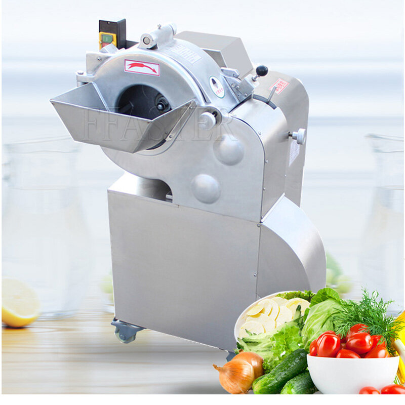 Cortador de verduras multifunción automático Industrial, máquina cortadora de verduras, Comercial