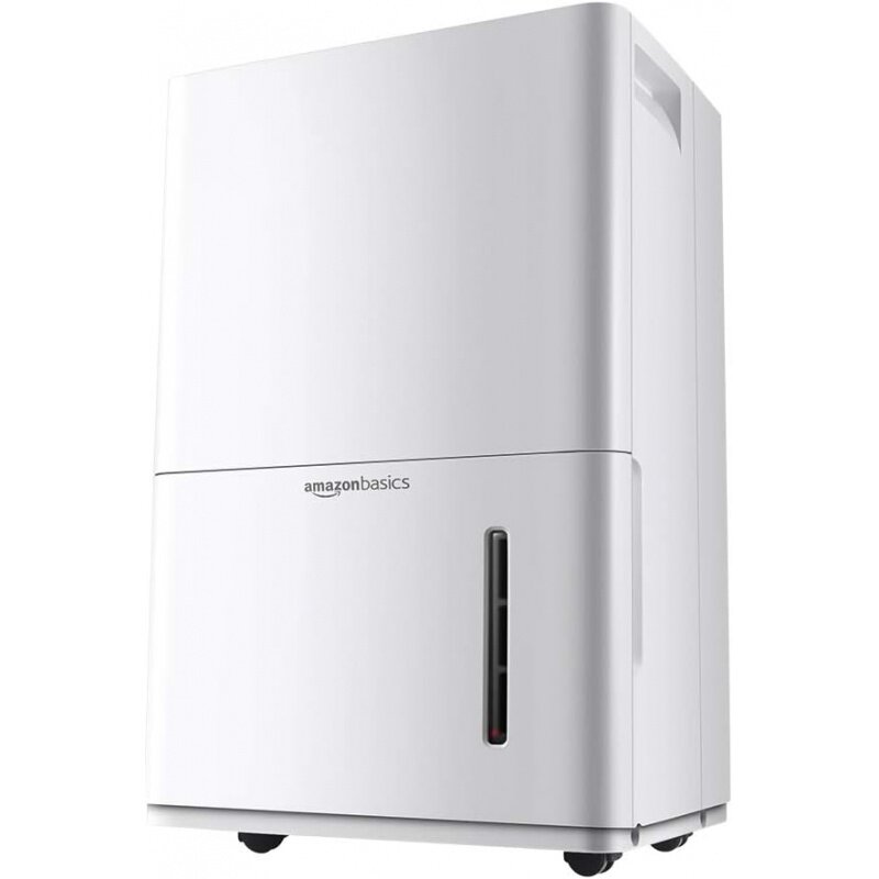 Basics Dehumidifier - For Areas Up to 2500 Square Feet, 35-Pint, Energy Star Certified, White