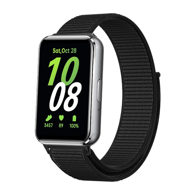 Nylon Loop Strap for Samsung Galaxy Fit 3 Adjustable Elastic Bracelet Watchband for Samsung Galaxy Fit3 Band Accessories