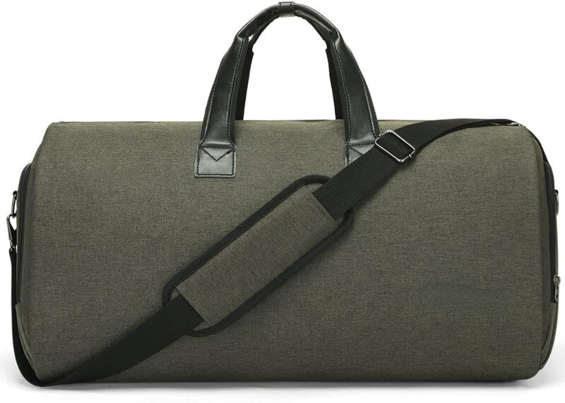 Cabrio-Kleider tasche mit Schulter gurt, Reisetasche für Herren für Damen-2 in 1 hängende Koffer Set Reisetasche