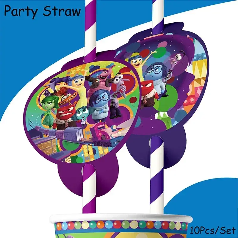 Disney Inside Out decorazioni a tema sfondo stoviglie usa e getta Baby Shower bambini festa dei bambini forniture per feste magiche regalo
