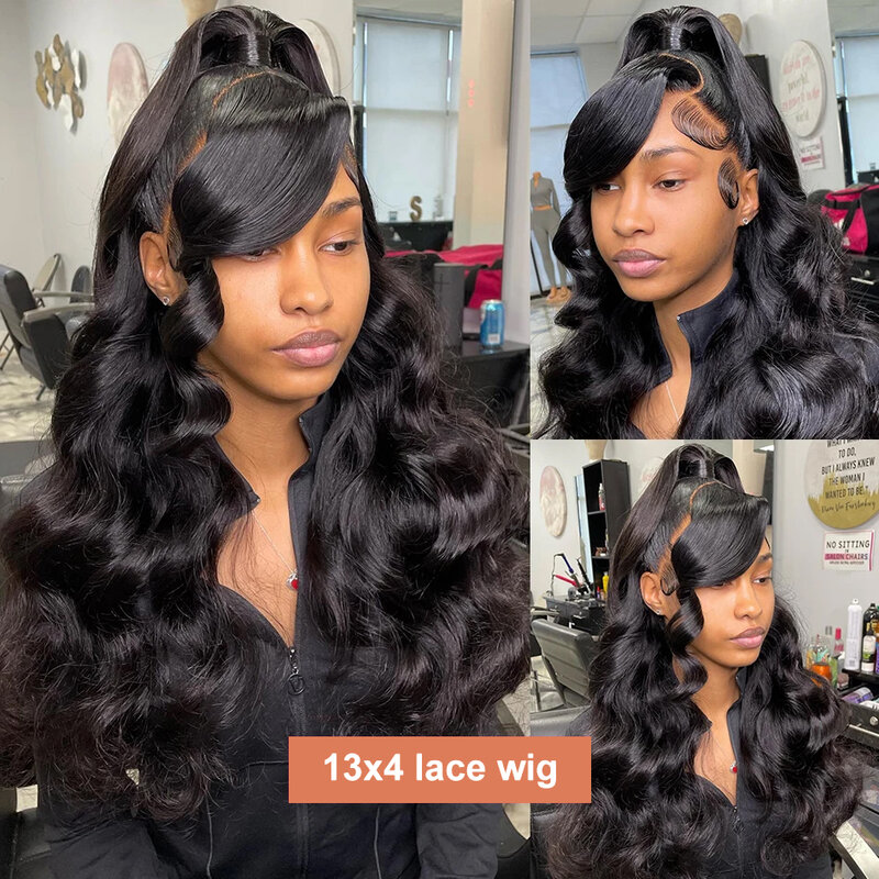 On Fleek Body Wave 13x4 Lace Front Wigs Human Hair Wig 13x6 HD Lace Frontal Wig For Women Brazilian Wigs On Sale 4x4 Closure Wig