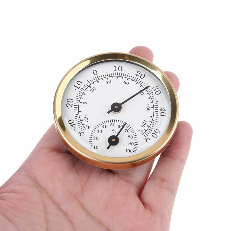 Thermomètre hygromètre 2 en 1 58 mm pour une utilisation intérieure extérieure haute précision