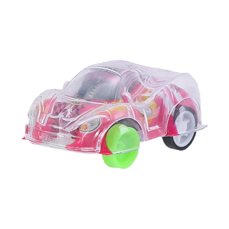 투명한 위장 다채로운 풀백 자동차, 랜덤 어린이 자동차 모델 장난감, 어린이 선물, 1 개 랜덤 색상