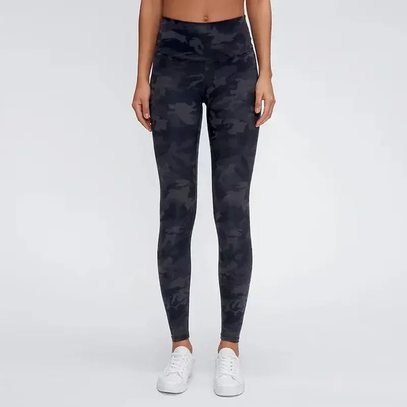 Женские камуфляжные Бриджи Lulu для фитнеса, уличные брюки для альпинизма, спортзала, тренировочные брюки для бега