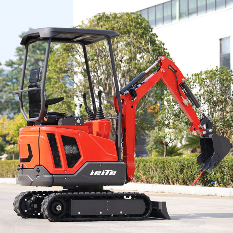 mini Excavator Garden use Small Bagger 1.6 ton Digger with Thumb Clip CE EPA EURO V certificated engine Customizable
