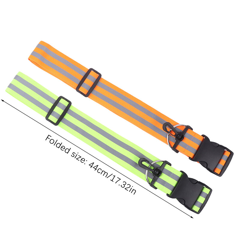 Reflective Safety Shoulder Belt High Visibility Reflective Elasticated Strip Adjustable Visible Night Safety Reflective Belt