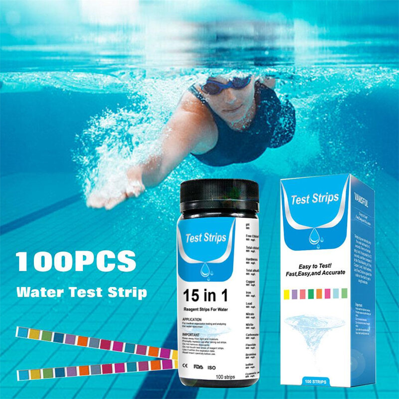 Water Quality Test Paper Suitable For Drinking Water Aquarium Test Quality Swimming Pool Water Bath Water Pond Water Test Paper