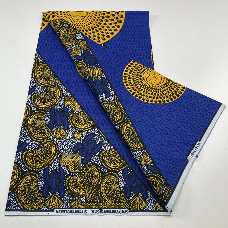 2024 nowy styl hollande afrykańskie tkaniny wosk nigeryjski nadruk wysokiej jakości afrykańskie tkaniny woskowe do Patchwor 3 c4