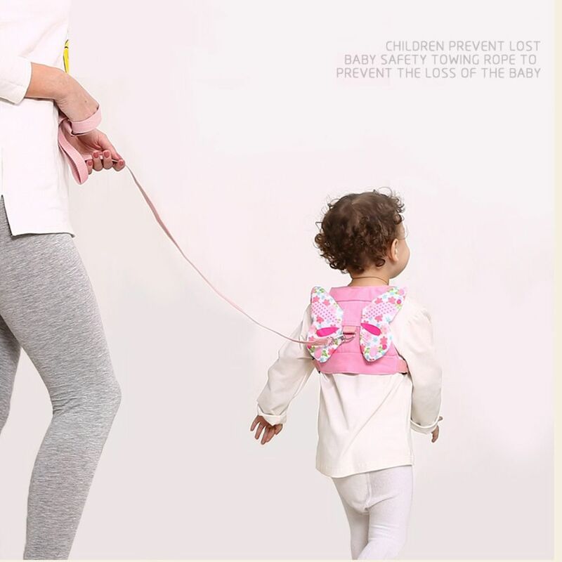 Уличная прогулочная безопасная шлейка для малышей, детский ремень, ремень, шлейка для прогулок с крыльями для малышей, шлейка для защиты от потери, поводок для малышей