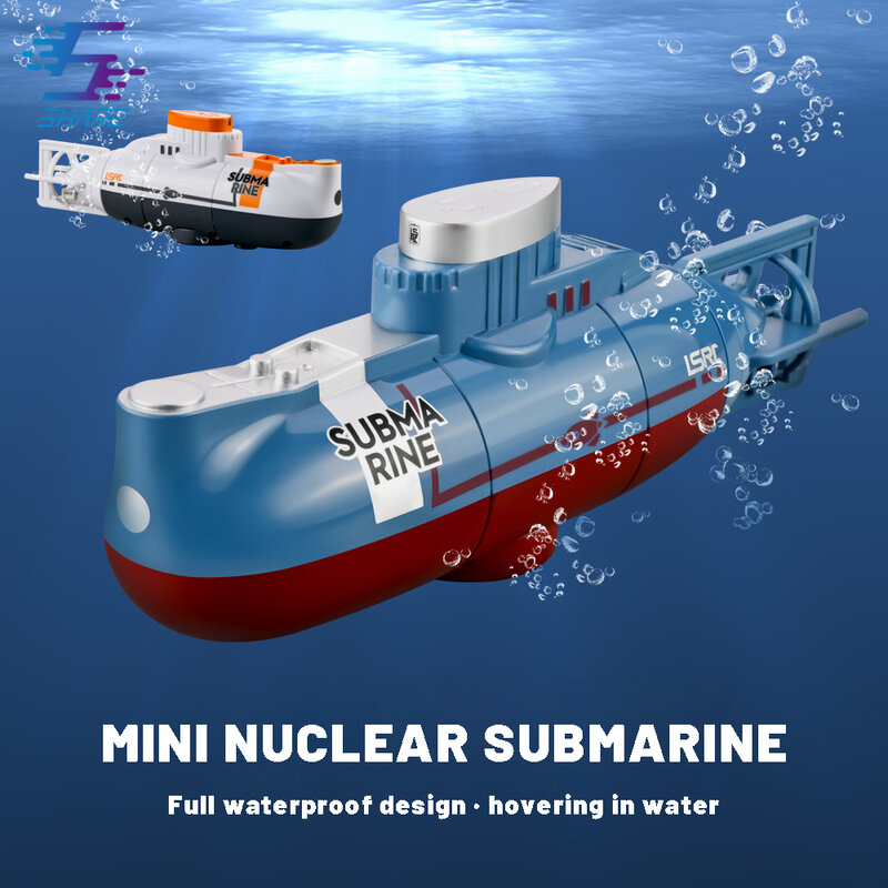 2,4G Fernbedienung Submarine Elektrische RC Boot 6 Kanal Mini Drahtlose Fernbedienung Tauchen Modell für kinder Spielzeug für Geschenk