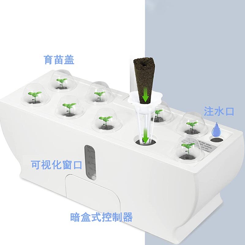 Hydroponics Growing System Automatic Smart Indoor Planter Artificial Vertical Garden Hydroponics System Greenhouse Grow System