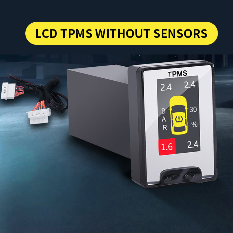 System monitorowania ciśnienia w oponach cyfrowy bez czujnika opon OBD TPMS do akcesoriów samochodowych modułu Suzuki