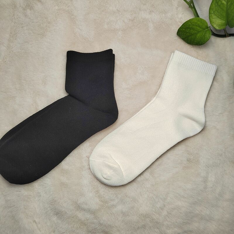 5 pairs cotton,deodorant,medium tube,cotton socks,walking socks,comfortable sweat-absorbing breathable sports casual, business