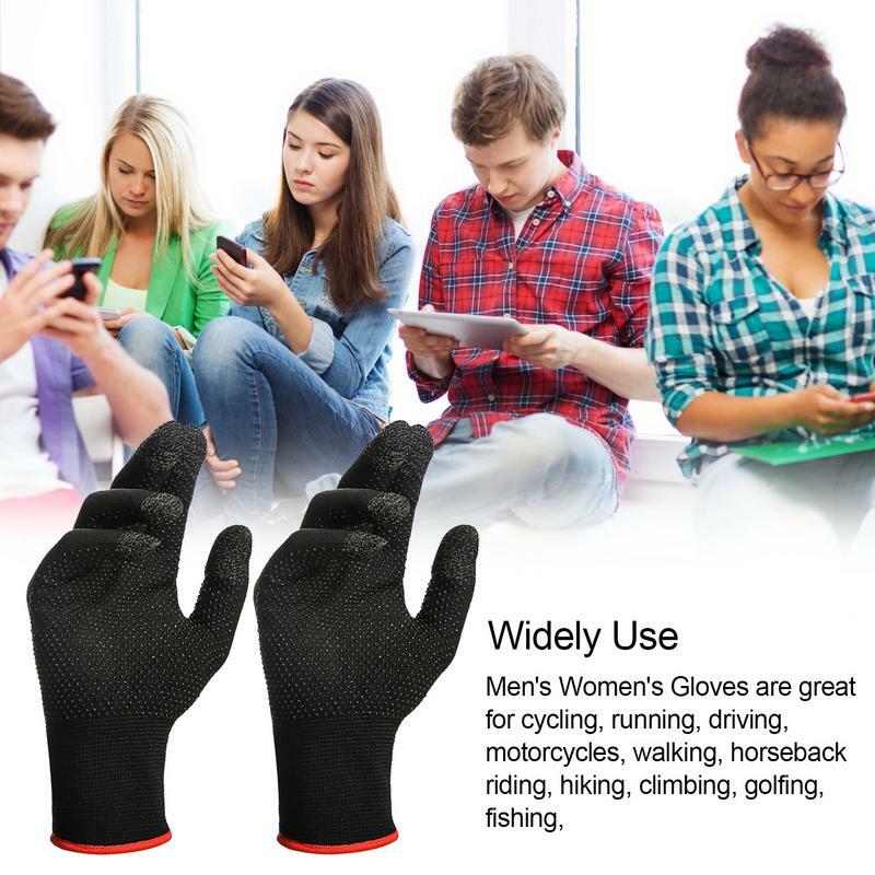 Tutti i guanti per le dita guanti invernali Touch Screen per uomo donna guanti caldi per il freddo guanti da lavoro per congelatore con antiscivolo
