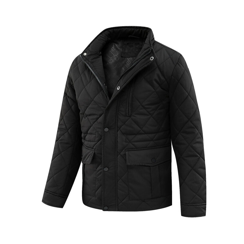 Men's Cotton Winter Padded Jackets Thicken Warm Coats Lightweight Men Streetwear Quilted Jacket