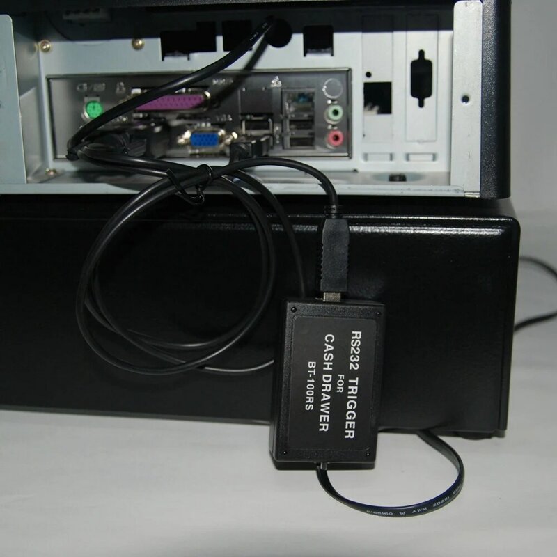 Disparador de controlador de cajón de efectivo con interfaz RS232 para cualquier cajón de efectivo