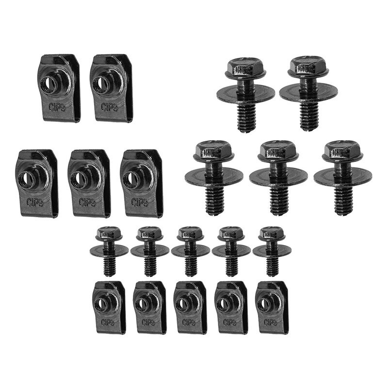 High Quality Long Lasting Brand New Durable Bolts U-Nut Clips Spare Under Cover Accessories Car Easy Installation