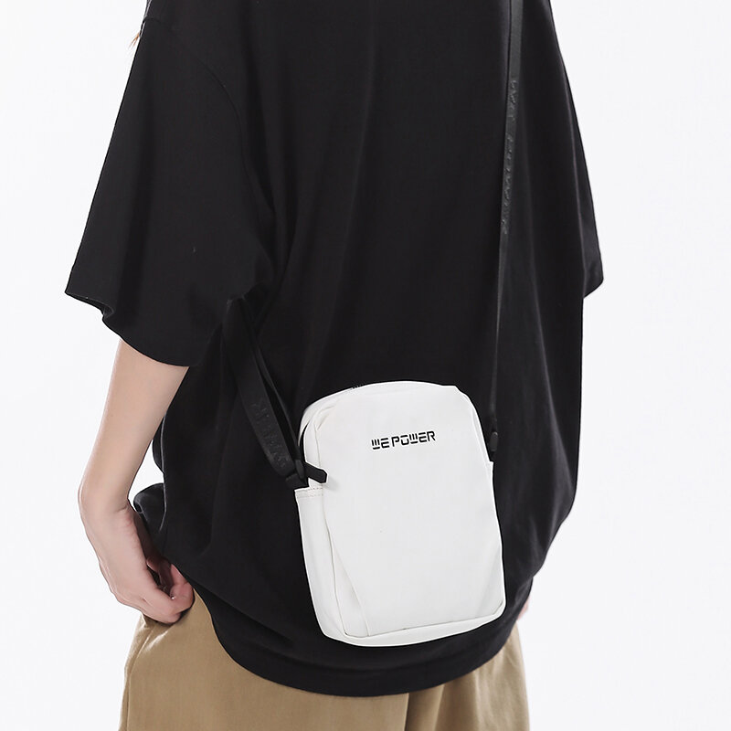 Mini sac à main de style couple pour hommes et femmes, sac à bandoulière décontracté, sac de téléphone élégant, haute qualité
