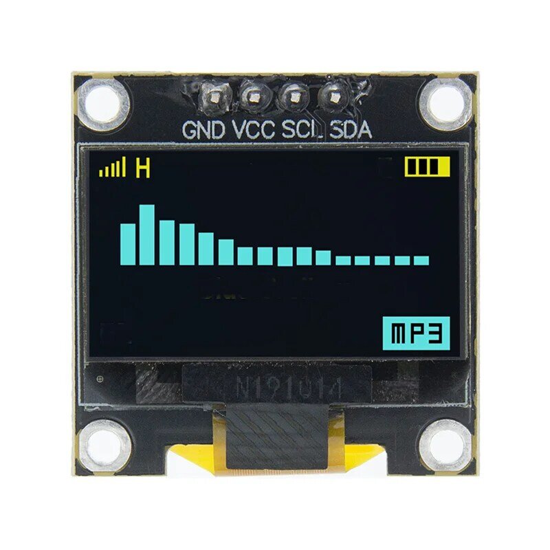 ROHS Certification 0.96 inch Oled IIC Serial White OLED Display SSD1315 128X64 I2C 12864 LCD Screen Board for Arduino