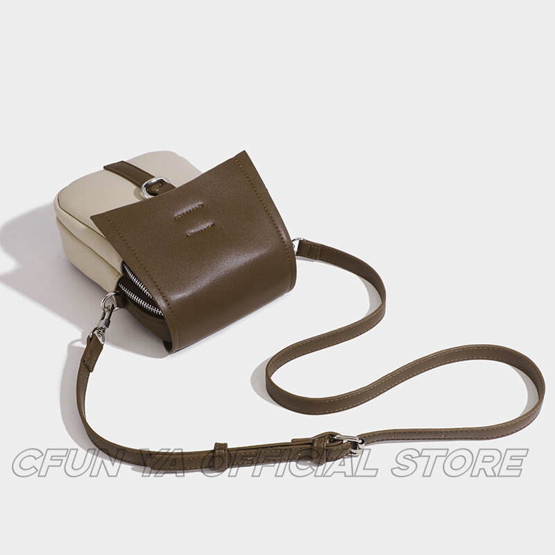 CFUN YA tas kecil mode 2024 baru untuk wanita tren musim panas Pu tas ember Mini remaja perempuan tas tangan selempang kebutuhan Bolsas
