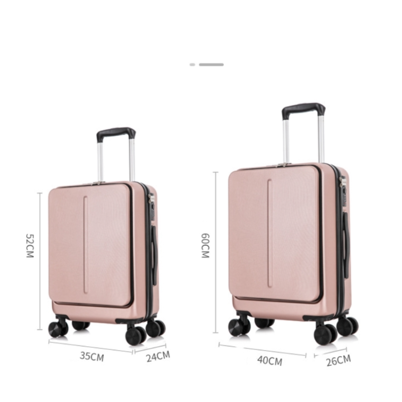 New Designer 20"24"inch Business Travel Suitcase Rolling Luggage with Laptop Bag Universal Wheel Trolley PC Box Trolley Luggage