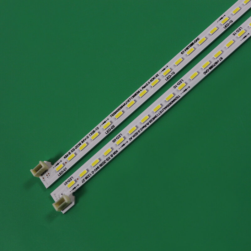 Nouveau 2pcs LED Rétro-Éclairage bande pour L40F3500A-3D L40F1590B 67-H97088-0A0 T52M400354AI1E LVF400SE2L T52M400354mp 1ET13ME55