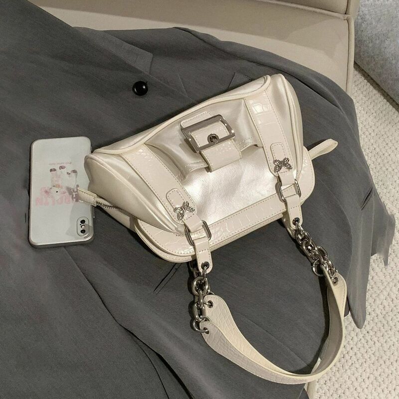 HAEX Luxury Women Handbags Fashion 2024 New Design Ladies Underarm Shoulder Bags Y2K PU Leather Sac A Main Femme Shoppers