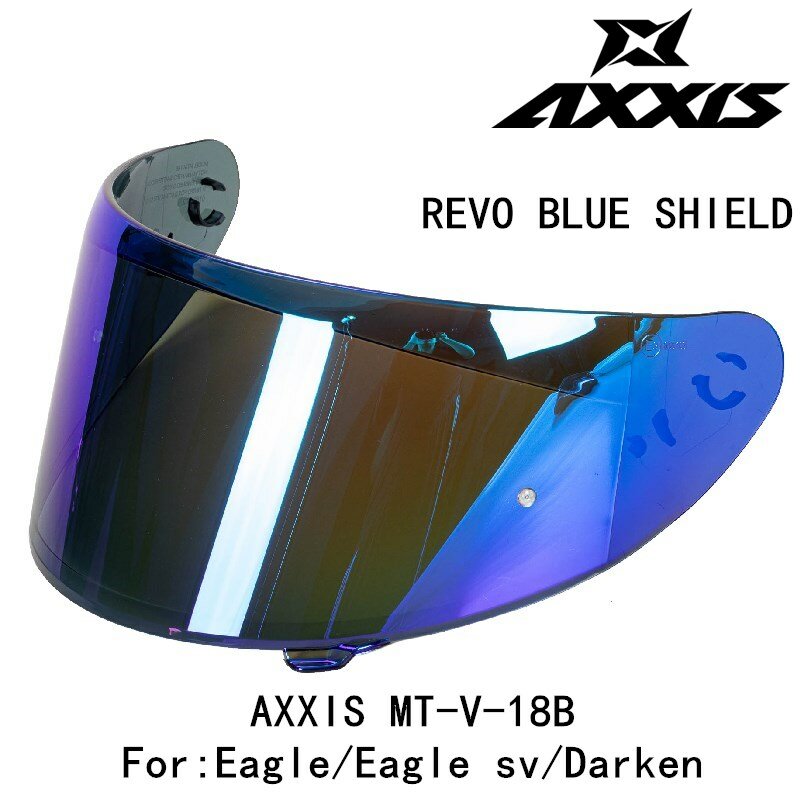 MT-V-18B universel de bouclier de moto pour casque AXXIS EAGEL/EAGLE SV/programme KEN pare-brise d'origine AXXIS
