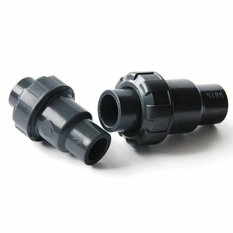 Air Check for Valve Plastic Non-Return for Valve One Way Stop for Valve Connectors for Fish for Tank Aquarium Water