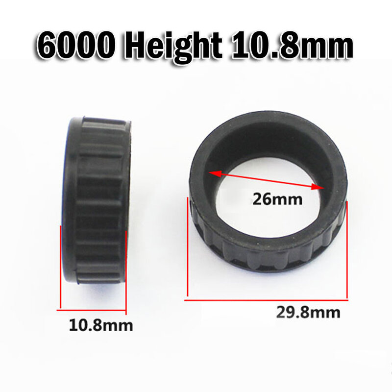 Outdoor Rubber Sleeve Rotor Sleeve 6000 Parts Power Tool 607 608 Accessories Angle Grinder Bearing Rubber Black