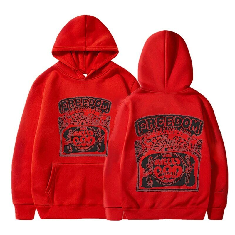 Classic Freedom Hoodies  Apparel  Camisa  Sweatshirt Customized  Hoodied Pullover  Hoodie Harajuku