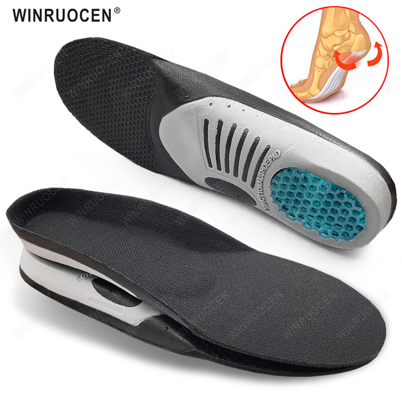 Nuovo Premium Gel 3D Arch Support per donne/uomini Flat Foot Health Sole Pad ortopedico fascite plantare solette Unisex per il dolore al piede