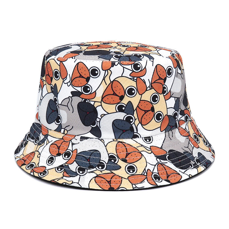 2023 بنما دلو قبعة الكتابة على الجدران التعادل صبغ طباعة صياد قبعة الصيف الشمس القبعات للنساء الرجال عكسها قبعة الصيد