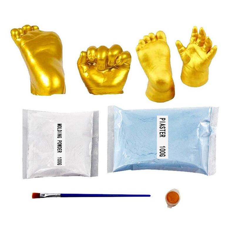 DIY Baby Gips Form 3d Hand Fuß Druck Form für Baby Souvenir Hand Casting Kit Paare Hochzeit Zubehör Wohnkultur Geschenke